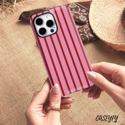 Pembe Çizgi Detay Kılıf