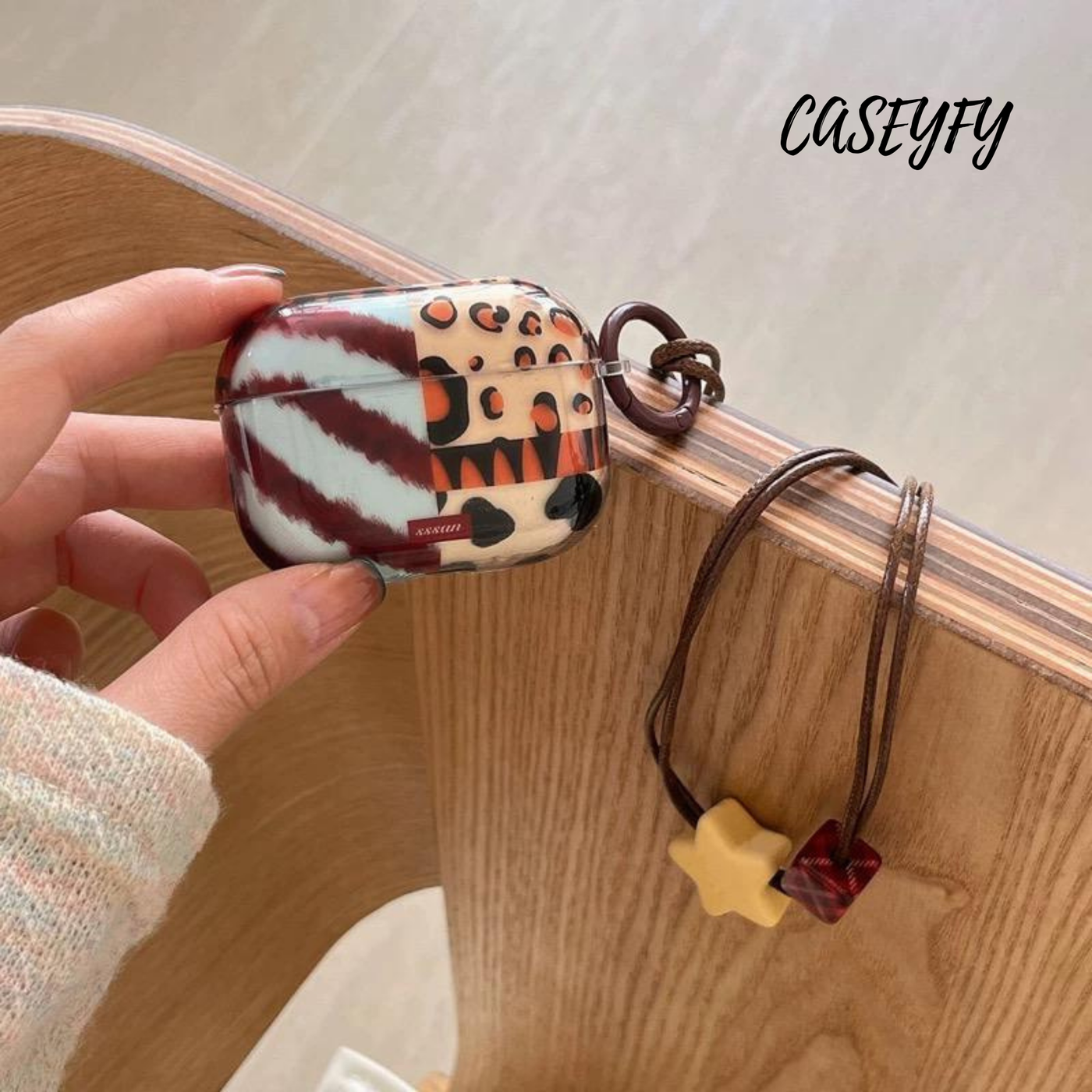 Vahşi Desen AirPods Kılıfı