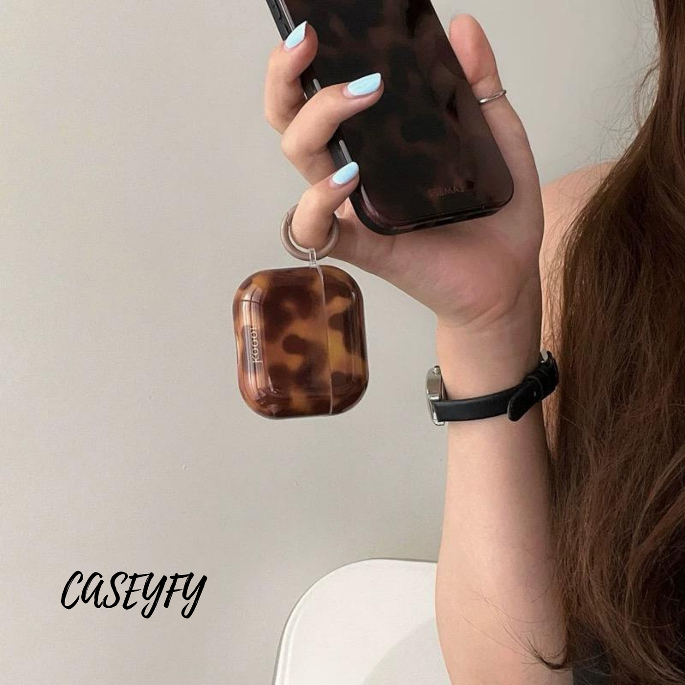 Klasik Leopar AirPods Kılıf