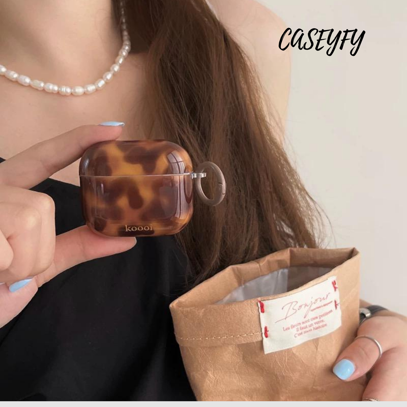 Klasik Leopar AirPods Kılıf