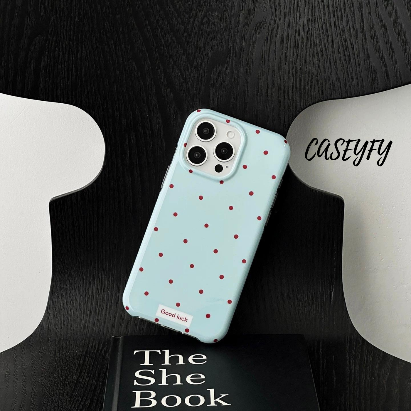 Gökyüzü Puantiyeli Kılıf