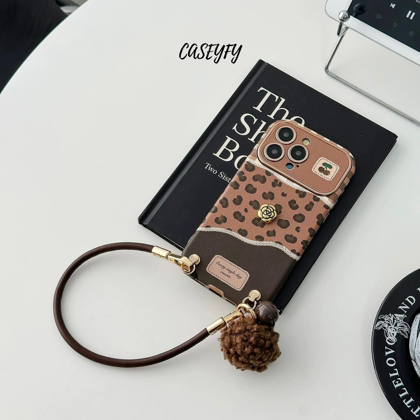 Kahve Leopar Desen Kılıf