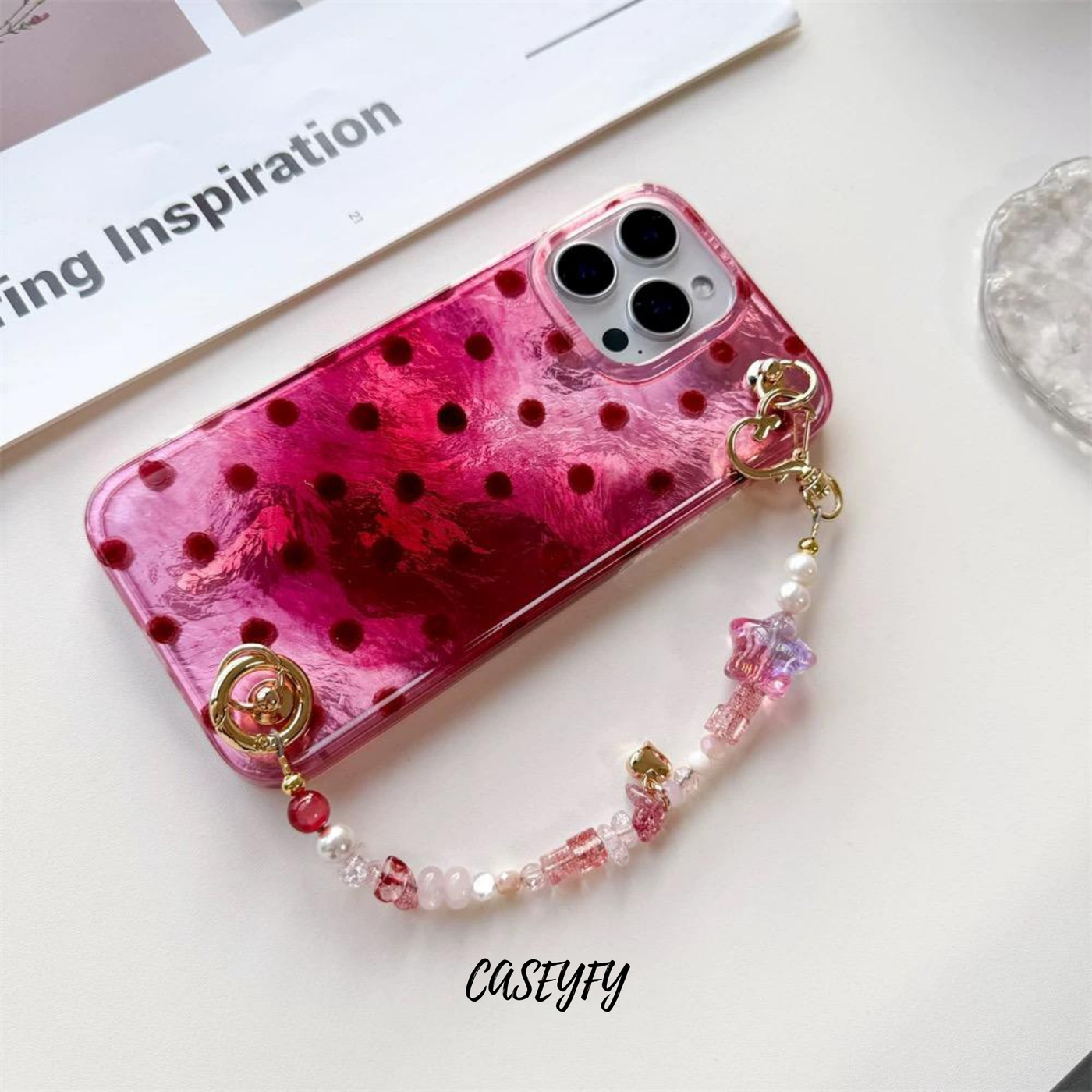 Pembe Parıltı Kılıf