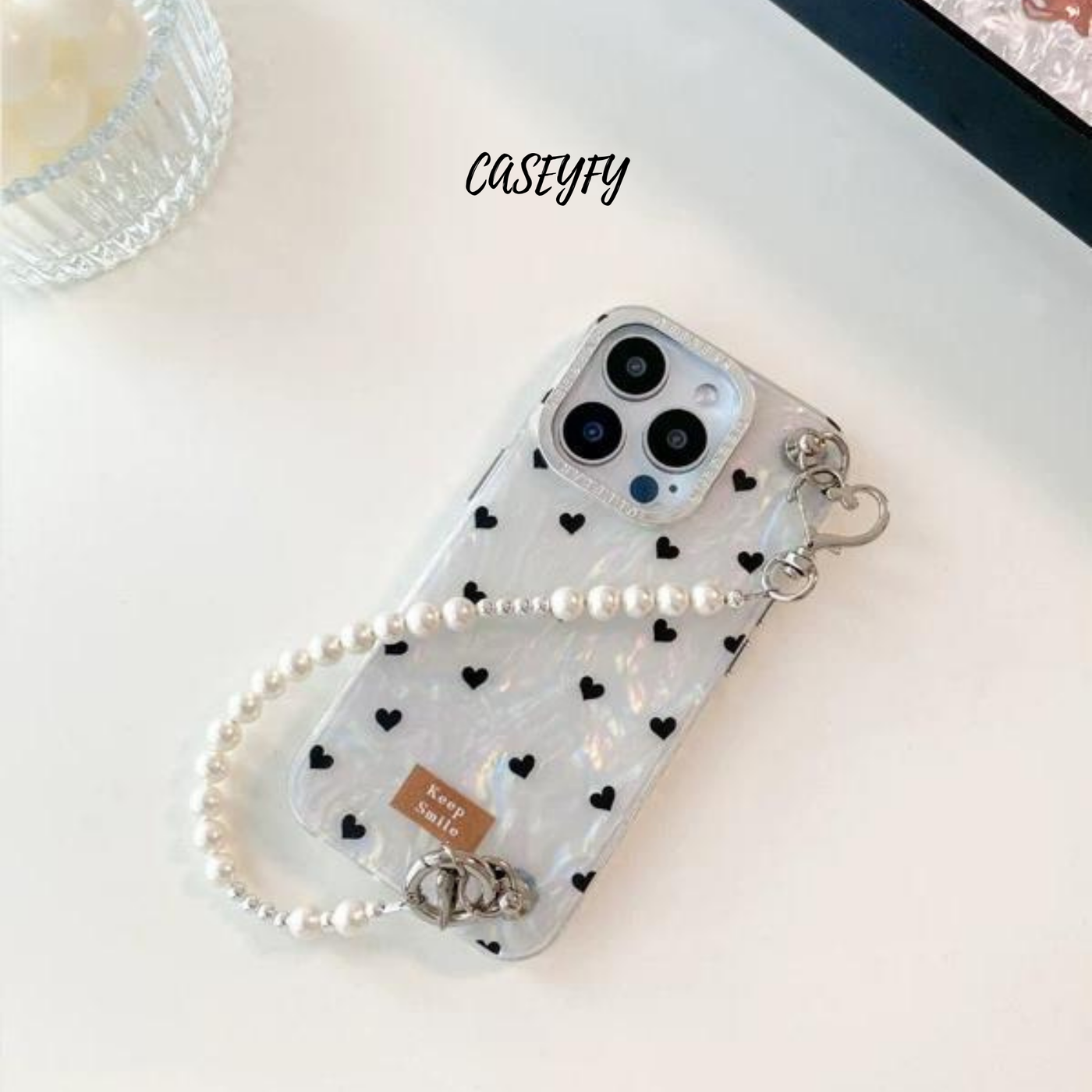 Sedef Kalp İnci Kılıf