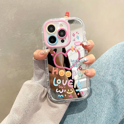 Renkli Lens Koruyucu Aynalı Kılıf