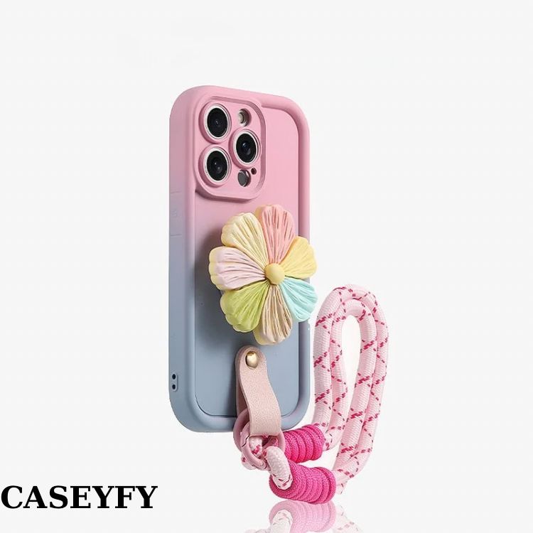 Pastel Çiçek Detay Kılıf