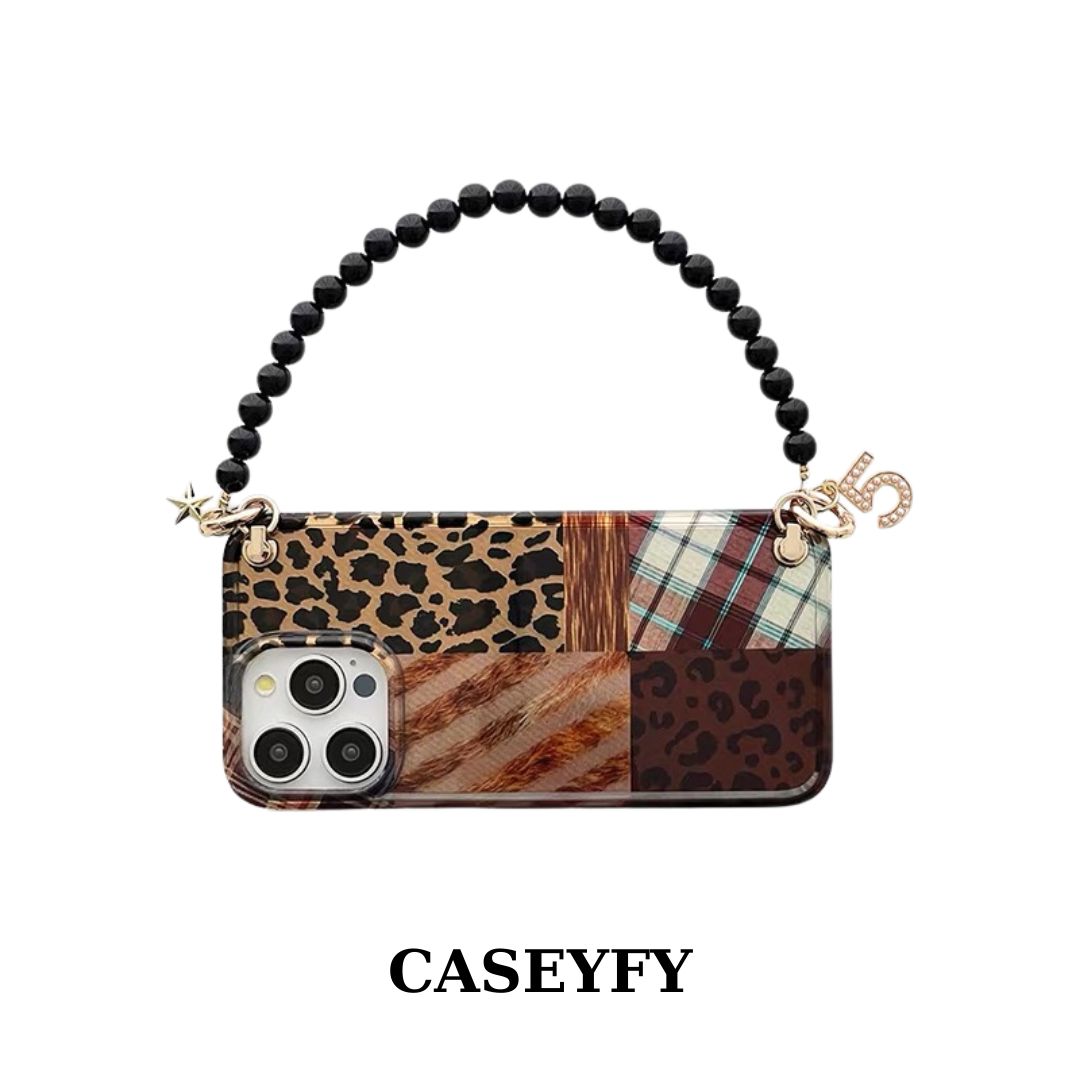 Retro Leopar Tasarım Kılıf