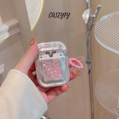 Pembe Işık AirPods Kılıf