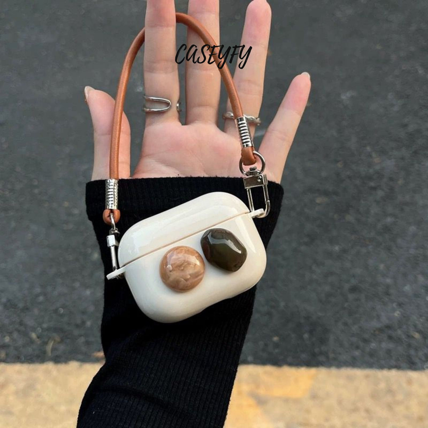 Doğal Taş AirPods Kılıf