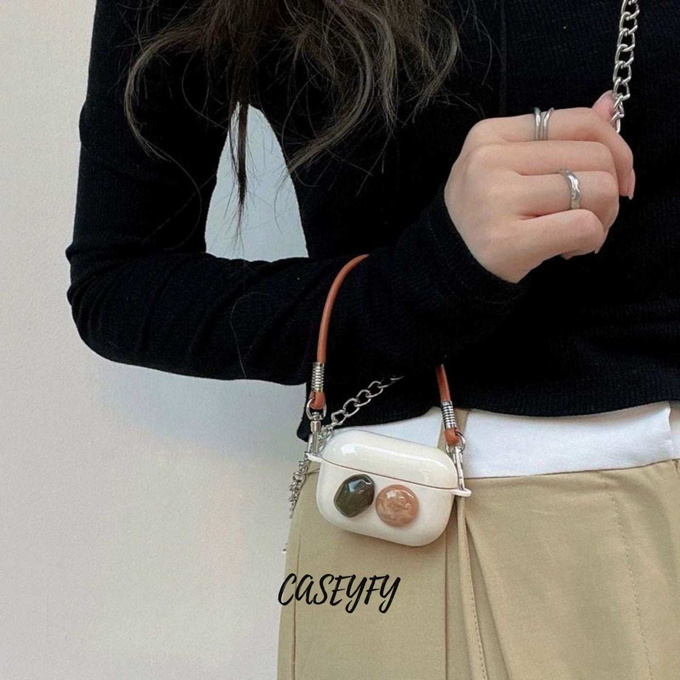 Doğal Taş AirPods Kılıf